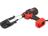 CORDLESS HYDRAULIC PRESSING PLIERS FOR PEX PIPES | 18 V | 50 KN | NARROW HEAD FOR HARD-TO-REACH PLACES | WITHOUT BATTERY (YT-21734)