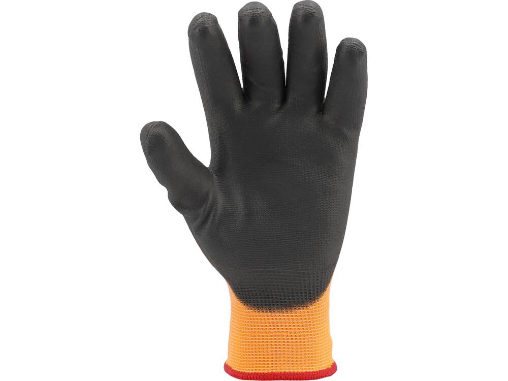SAFETY GLOVES TOUCHSCREEN FING. PU S. 8 (YT-74751)
