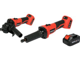 GRINDERS SET 18V - 4AH (YT-828296)