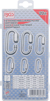 QUICK LINK ASSORTMENT | 20 PCS. (8078)