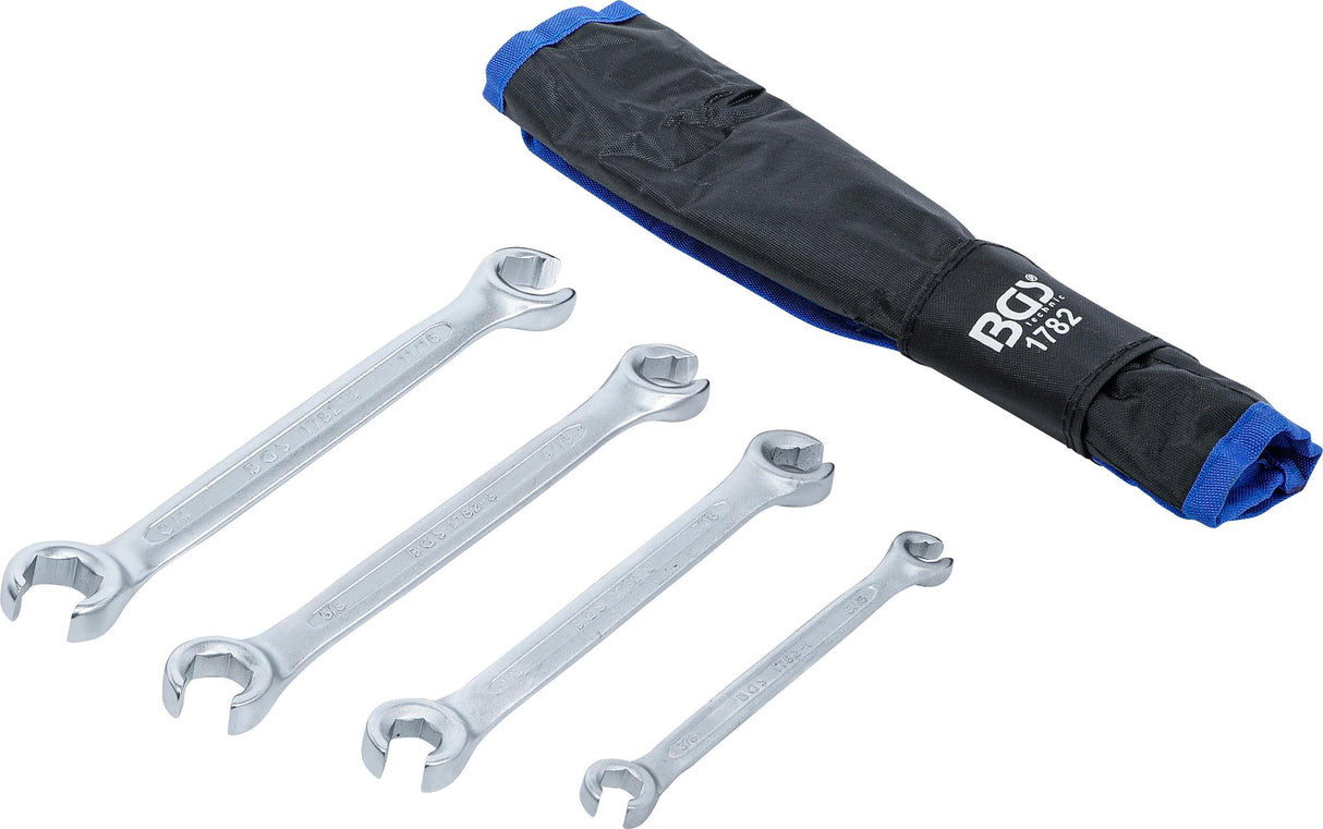 DOUBLE RING SPANNER SET, OPEN TYPE | INCH SIZES | 4 PCS. (1782)