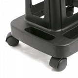 STOOL WITH WHEELS | WITH TRAY AND STORAGE BOX (W85025)