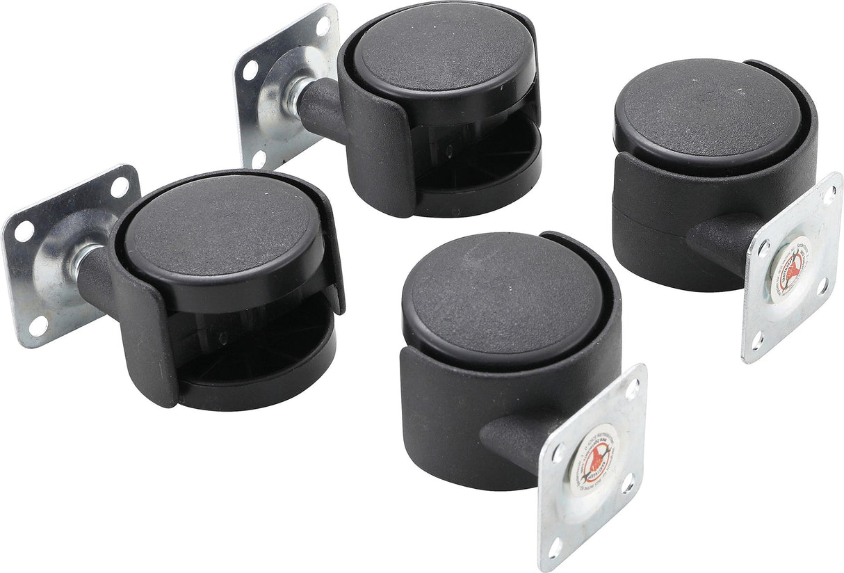 DOUBLE SWIVEL CASTORS SET | Ø 40 MM | 4 PCS. (80332)