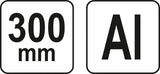 ALUMINIUM ALLOY SET SQUARE (YT-70787)