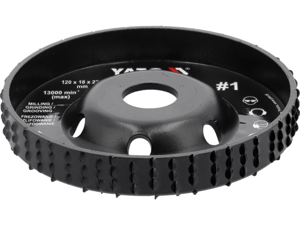 MILLING RASP WHEEL FOR ANGLE GRINDERS (YT-59184)