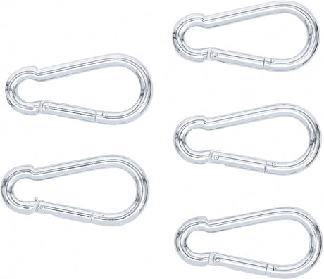 SNAP HOOKS SET | 80 X 8 MM | 5 PCS. (85792)