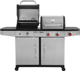 BBQ GRILL OTAKE 2IN1 GAS AND CHARCOAL S/S 8,2KW (YG-20030)