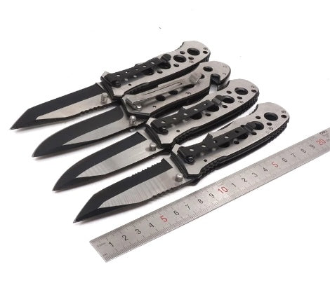 FOLDING KNIFE | BLACK BLADE EDGE FINISH | 20 CM (FK8A)