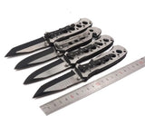 FOLDING KNIFE | BLACK BLADE EDGE FINISH | 20 CM (FK8A)