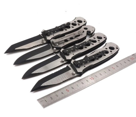 FOLDING KNIFE | BLACK BLADE EDGE FINISH | 20 CM (FK8A)