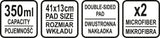 DOUBLE SIDED MICROFIBER SPRAY MOP (67161V)