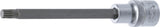 BIT SOCKET | LENGTH 140 MM | 12.5 MM (1/2") DRIVE | SPLINE (FOR XZN) | M8 (4332)