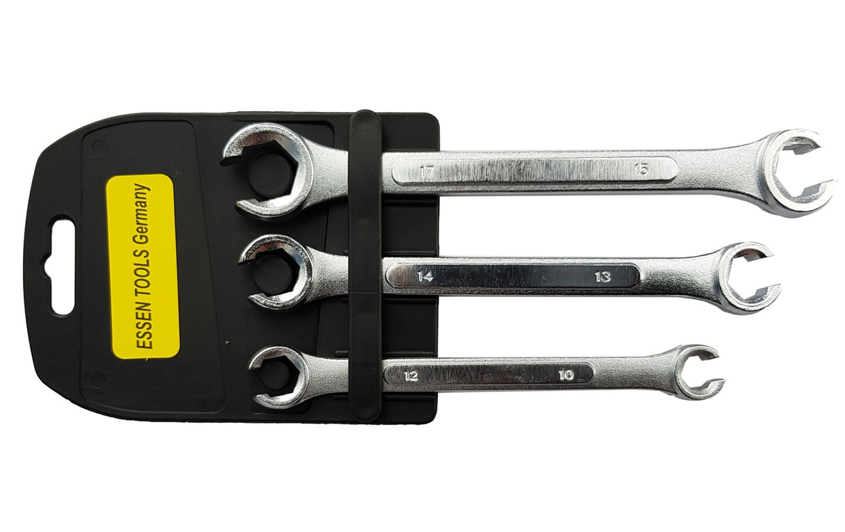 WRENCH SET FOR TUBES | 10X12 / 13X14 / 15X17 MM | 3 PCS. (FNW3M)