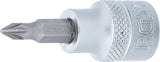 BIT SOCKET | 10 MM (3/8") DRIVE | CROSS SLOT PZ1 (2550)