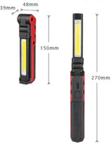 WORK LAMP RECHARGEABLE | 3W LED | 150LM + 5W COB LED | 360LM (CWL5B)