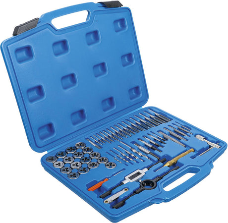 TAP AND DIE SET | M3 - M12 | 56 PCS. (70104)