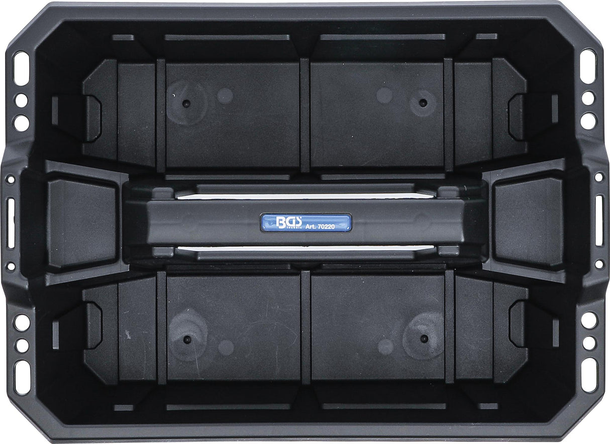 TOOL CARRYING CASE | REINFORCED PLASTIC | INCL. TOOL ASSORTMENT | 11 PCS. (70225)