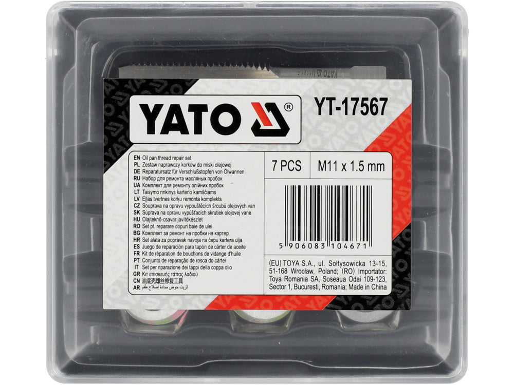 OIL PAN THREAD REPAIR SET (YT-17567)