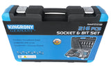 TOOL SET | 6.3 MM (1/4") / 10 MM (3/8") / 12.5 MM (1/2") | 216 PCS. (KR121216B)