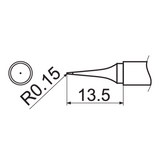 T12 SOLDERING IRON TIP, TIP TYPE: ILS (YT-82495)