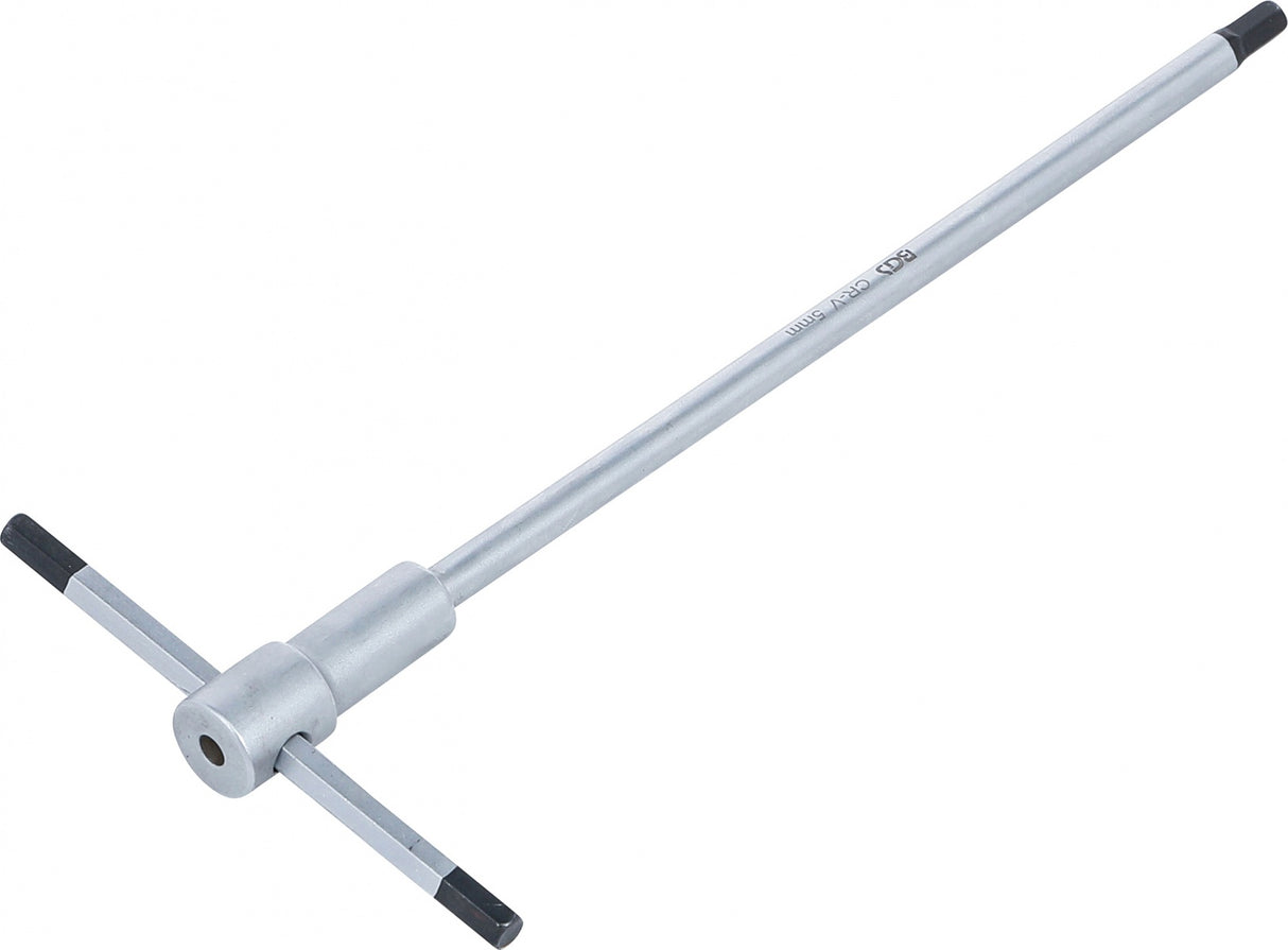 SCREWDRIVER WITH SLIDING T-HANDLE | INTERNAL HEXAGON | 5 MM (6086)