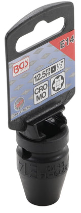IMPACT SOCKET E-STAR | 12.5 MM (1/2") DRIVE | E14 (9779-14)