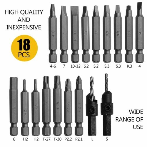DRILL GUIDE AND MULTIFUNCTIONAL BIT SET | 20 PCS. (ZN20)
