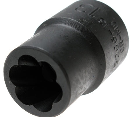 TWIST SOCKET (SPIRAL PROFILE) / SCREW EXTRACTOR | 12.5 MM (1/2") DRIVE | 13 MM (5266-13)
