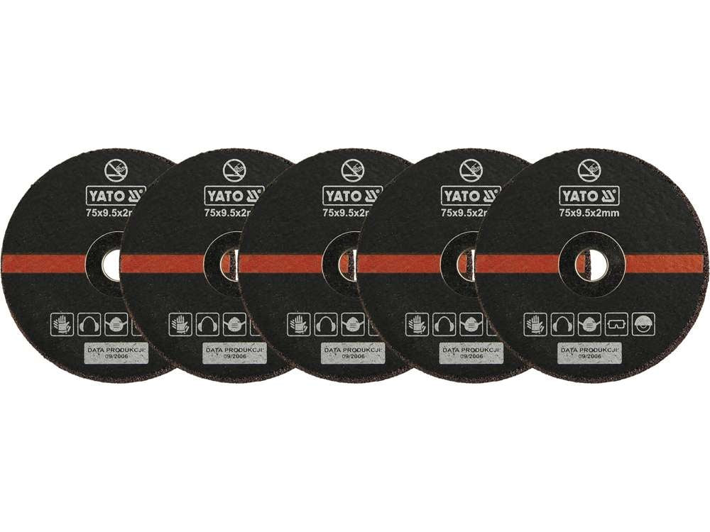METAL CUTTING DISC SET 75MM (YT-0994)