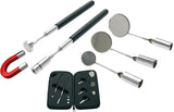 LED MAGNETIC PICK-UP TOOL AND INSPECTION MIRROR SET (3095)