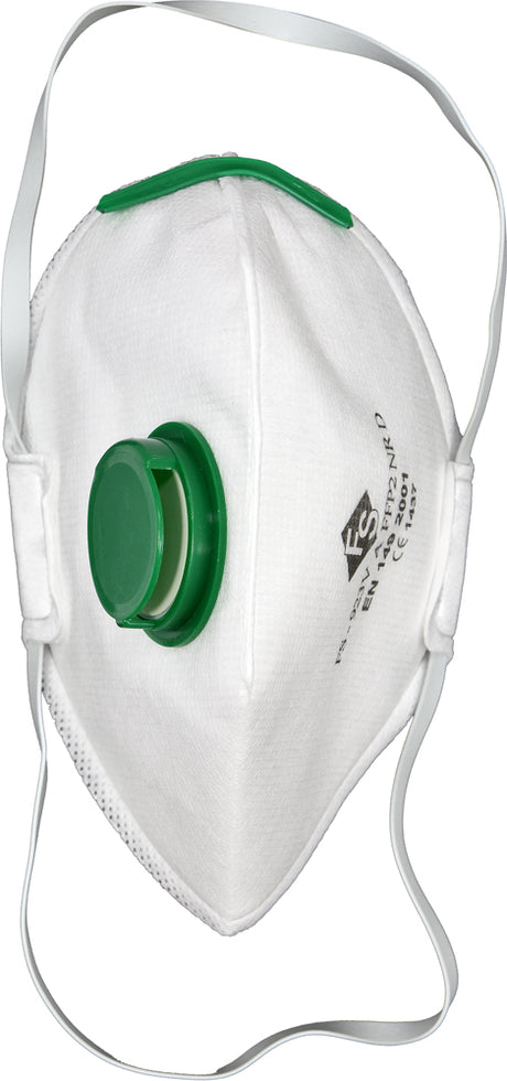 DISPOSABLE DUST MASKS FFP2/PZ 3PCS/VALVE (YT-7492)