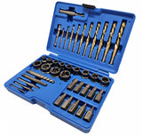 BOLT AND NUT EXTRACTOR SET WITH DRILL BIT SET | 40 PCS. (BSE40S)