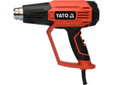 HEAT GUN 1600W 50-650C 2SPEED LCD+MEMORY (YT-82296)