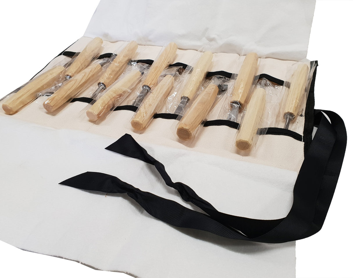 WOOD CARVING CHISEL SET | 60 CR-V | 12 PCS. (W12C)