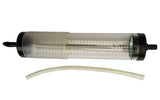 OIL SYRINGE TRANSPARENT GRADUATED | FLEXIBLE HOSE | 500 ML (S144C)