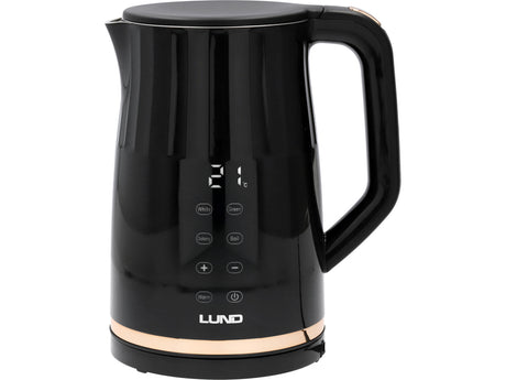 EL. KETTLE 1,7L, TEMP. CONTROL, BLACK (68218)