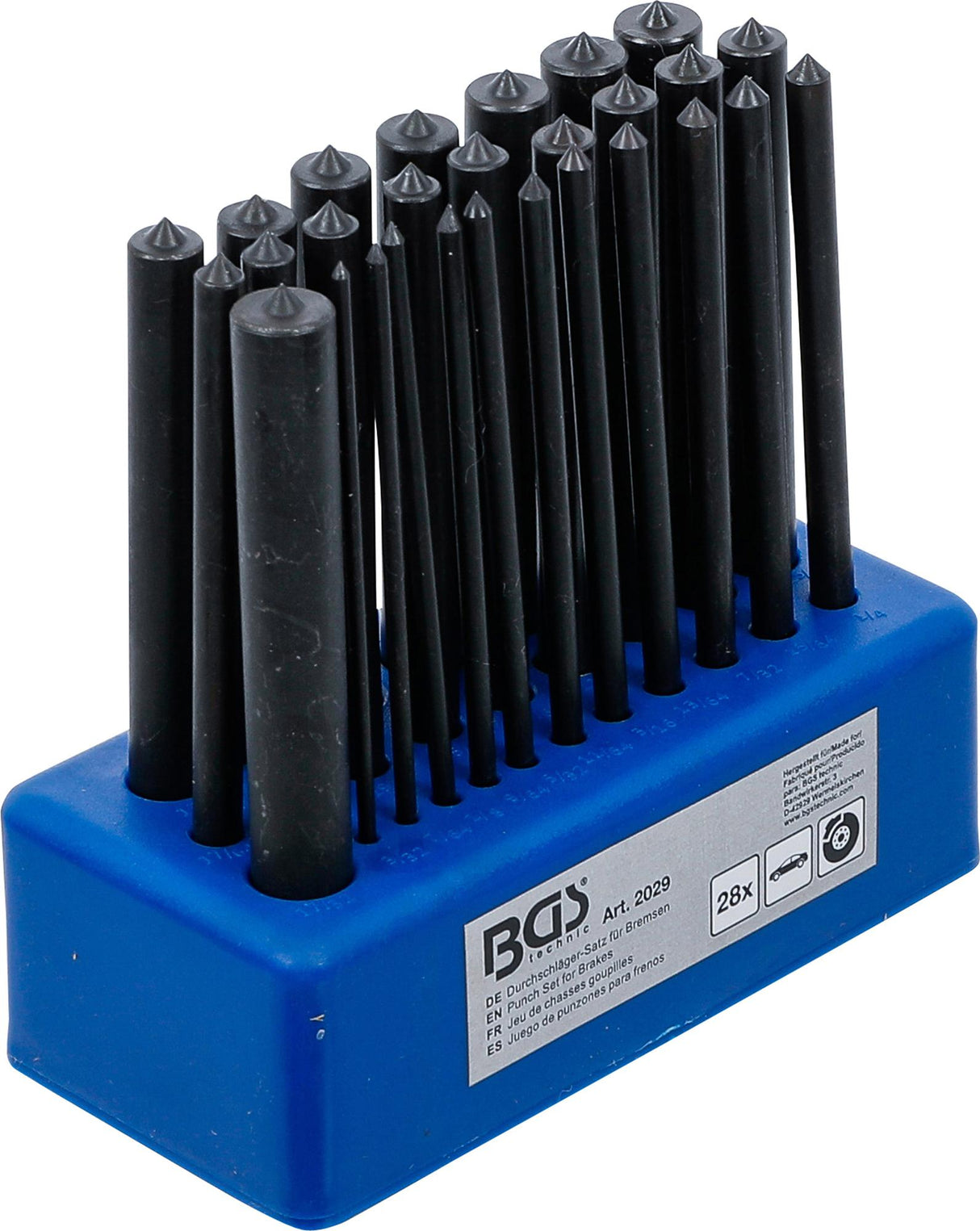 PUNCH SET FOR BRAKES | 28 PCS. (2029)