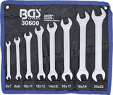 DOUBLE OPEN END SPANNER SET | 6 - 22 MM | 8 PCS. (30600)