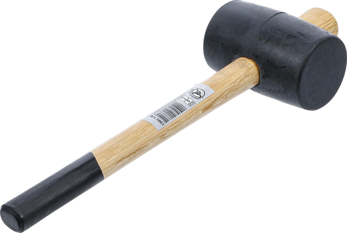 RUBBER MALLET | HEAD DIAMETER 65 MM | 500 G (1861)