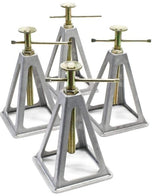 JACK STAND SET | CAST ALUMINUM | 275 - 425 MM / 2.8 T | 4 PCS. (CAS04)