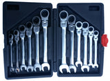 RATCHET WRENCH SET | JOINT | 8-19 MM | 12 PCS. (SK5012)