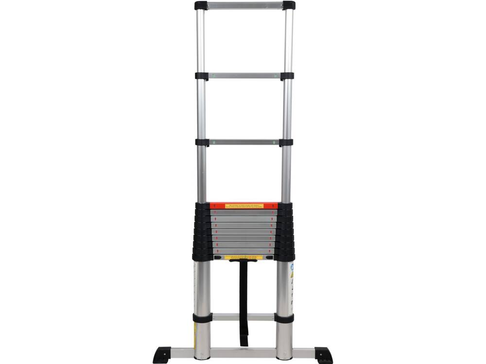 ALU TELESCOPIC LADDER 3,8M 13STEPS (17701)