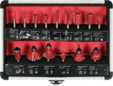 ROUTER BIT SET OF 15 PCS (YT-68007)
